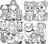 Baby Animals Coloring Pages sketch template