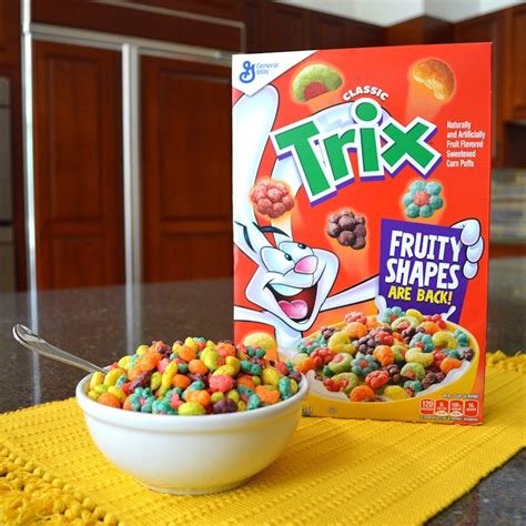 Trix Cereal's Fruit-Shaped Pieces From The ‘90s Are Making A Glorious Comeback