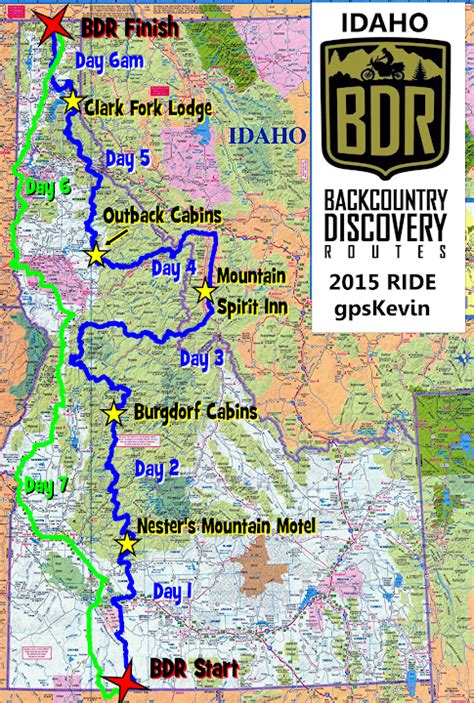 Best of the Idaho BDR 18 - gpsKevin Adventure Rides