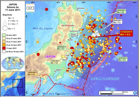 CEA - Note d’information concernant le séisme du Japon du 11 mars 2011