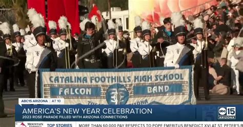 Arizonans share spotlight at Rose Bowl Parade