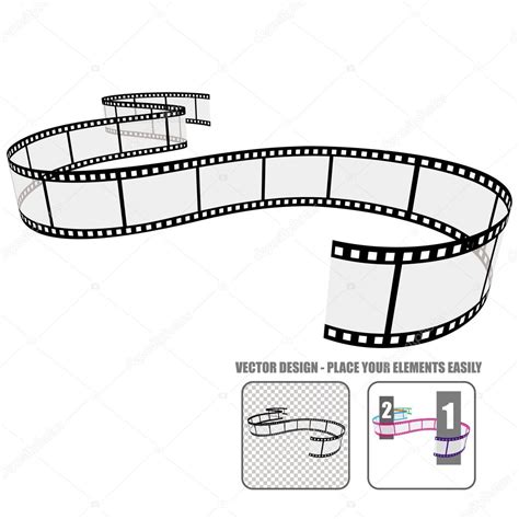 Vector film roll Stock Vector Image by ©Orkidia #83256086