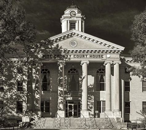 The Historic Pitt County Courthouse Photograph by Mountain Dreams ...