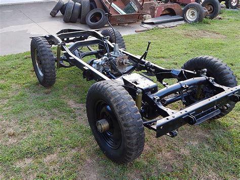 Willys CJ2A Rolling Chassis | Classic Military Vehicles