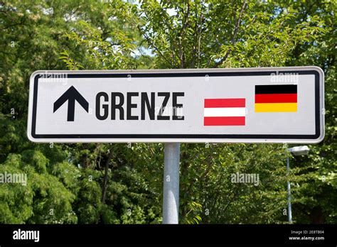 State border germany austria hi-res stock photography and images - Alamy