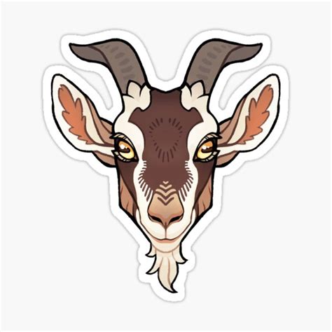 Goat Stickers | Redbubble