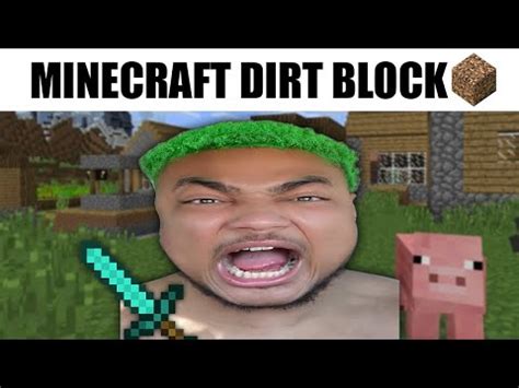 "I Don't Look Like a Minecraft Dirt Block" | I Look Like a Minecraft Dirt Block | Know Your Meme