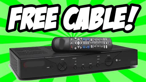 HOW TO GET FREE CABLE TV CHANNELS?! - YouTube