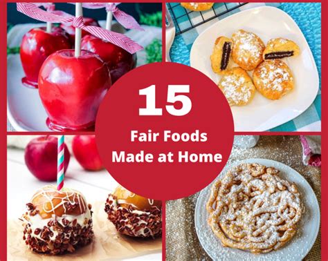 15 Fair Foods Made at Home - Baked Broiled and Basted