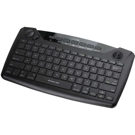 IOGEAR Wireless Smart TV Keyboard with Trackball GKB635W B&H