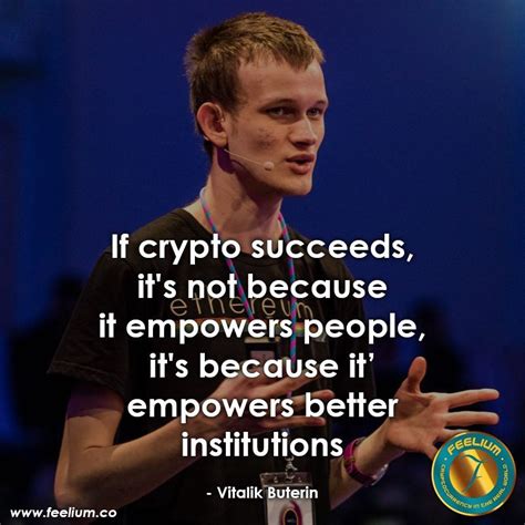 Vitalik Buterin, the brains behind the innovative blockchain platform Ethereum, belives ...