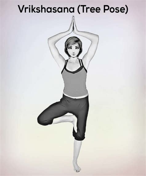 Vrikshasana tree pose Steps benefits precautions - nexoye