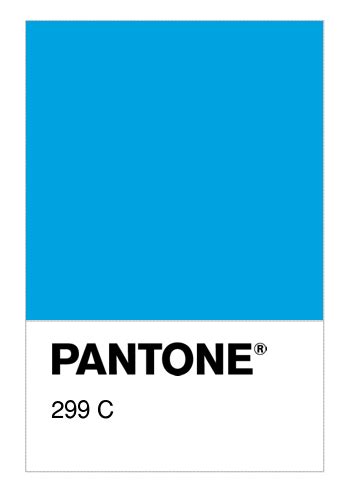 Colore PANTONE® 299 C - Numerosamente.it