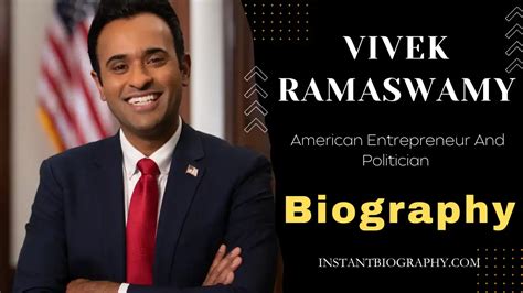 Vivek Ramaswamy's Biography & Path to the 2024 US Presidential Election ...