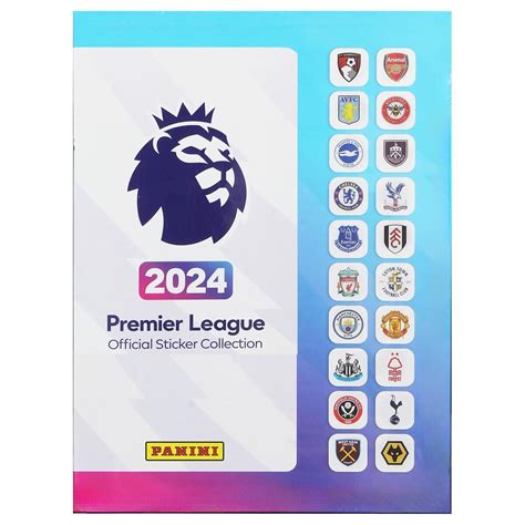 Panini Premier League 2024 Album Cover - Dotti Gianina