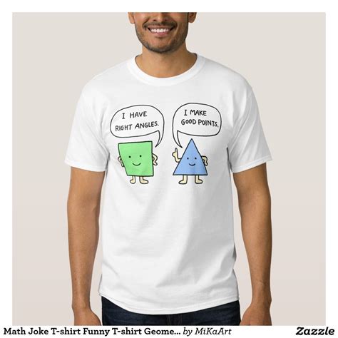 Geeky Math Joke T-shirt for Math Teachers