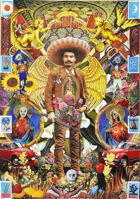 My Zapata Collage | Mexican culture art, Aztec art, Mexican art