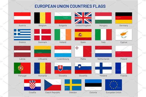 Eu Flags And Names at Charles Price blog