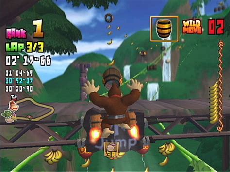 Donkey Kong Barrel Blast (Wii) Screenshots