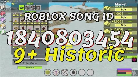 9+ Historic Roblox Song IDs/Codes - YouTube