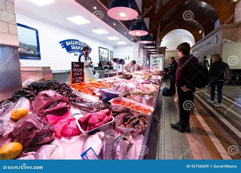 May 20th, 2017, Cork, Ireland - English Market, a Municipal Food Market in the Centre of Cork ...