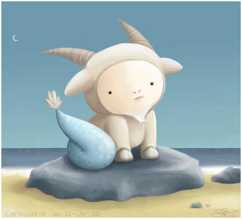 Capricorn - The Sea Goat by capsicum on DeviantArt