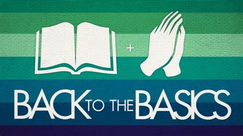 Back to the Basics Series - Focal Point Ministries