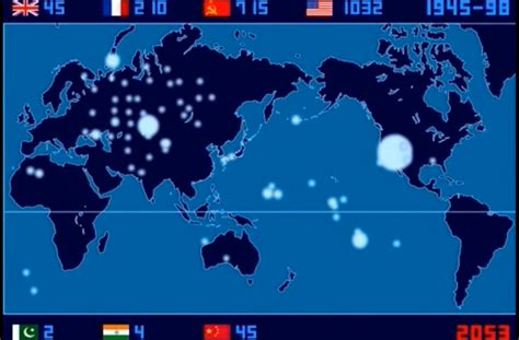 ANTHROPOLOGY OF ACCORD: Map on Monday: NATIONS WITH NUCLEAR WEAPONS AND GEOGRAPHY OF NUCLEAR ...