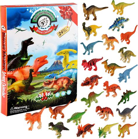 Amazon.com: BATTOP Dinosaur Advent Calendar 2020 for Kids,Christmas ...