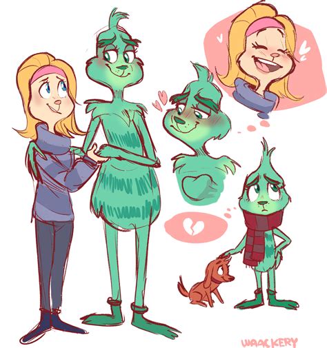 I loveee this ship! When I draw the Grinch I try to pick the features I like the most from each ...