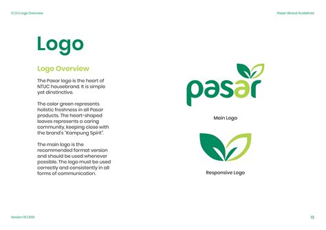 Pasar | Brand Guidelines on Behance