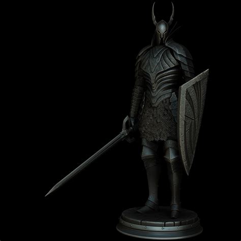 ArtStation - Black Knight fan art of dark souls