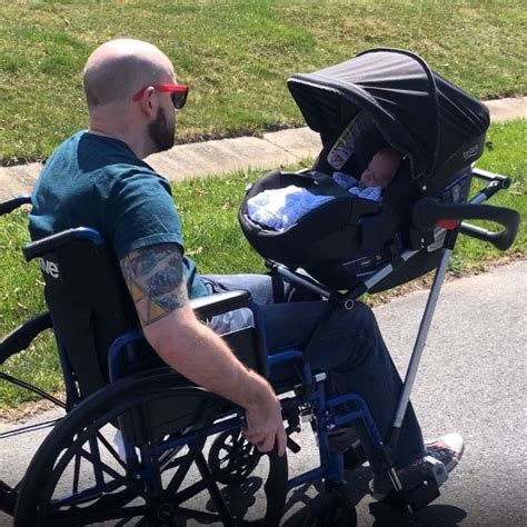 Wheelchair-stroller built by students for new parent with impaired ...