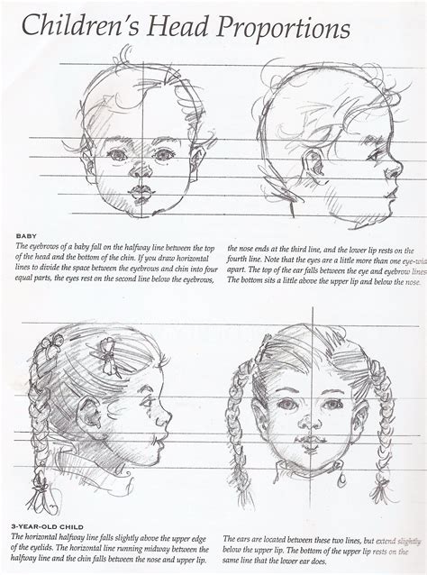 How To Draw Child Proportions - Askworksheet