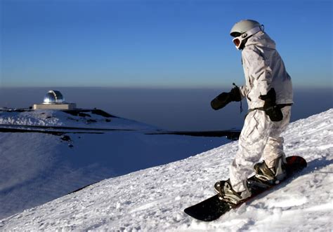 Best time for Skiing and Snowboarding Mauna Kea in Hawaii 2018 & Map