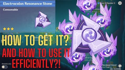 Electroculus Resonance Stone How to get it? and How to use it ...