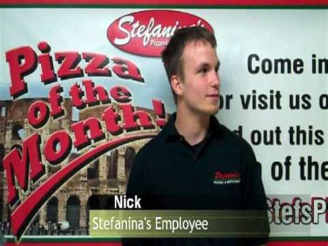 Stefanina's - Pizza of the Month - YouTube