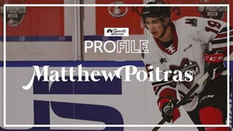 Profile: Get to know Matthew Poitras, Bruins 54th overall pick in NHL Draft – NBC Sports Boston