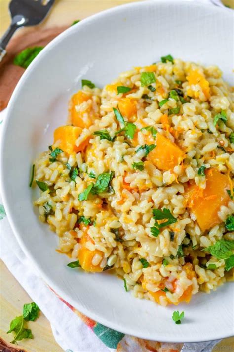 Butternut Squash Risotto Recipe | ChefDeHome.com