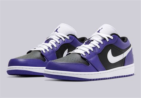 Restock: Air Jordan 1 Retro Low "Black Purple" — Sneaker Shouts