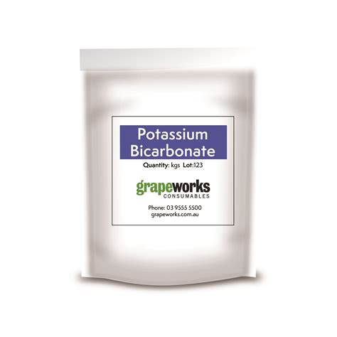 Potassium Bicarbonate - Grapeworks - Tanium MachineryGrapeworks – Tanium Machinery