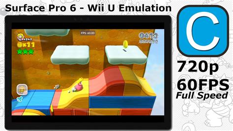 Surface Pro 6 Gaming - Super Mario 3D World | i5-8250U UHD 620 8GB ...