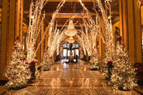 Hotel lobby hop during the holidays is one of the very best things to ...