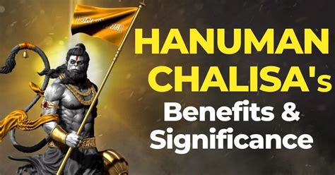 Top 5 Hanuman Chalisa Benefits: Everything You Need to Know About The ...