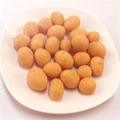 High Quality Chilli Spicy Coated Peanuts Bulk Packing,China price supplier - 21food