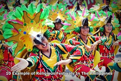 10 Example of Religious Festivals In The Philippines