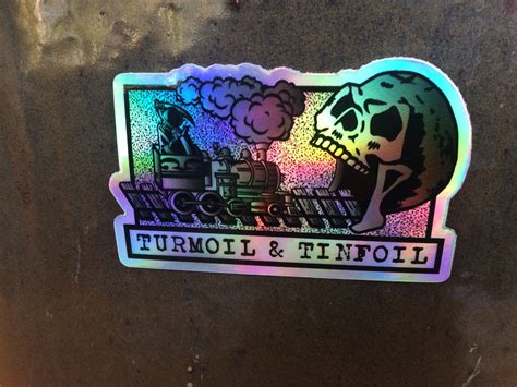 Holographic Turmoil and Tinfoil Billy Strings Sticker - Etsy in 2022 | Sticker art, Sticker ...