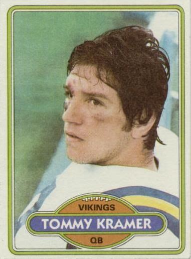 Tommy Kramer Minnesota Vikings Football, Best Football Team, Ncaa Football, Football Season ...