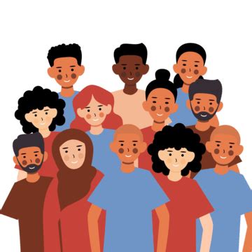 Diverse People Clipart