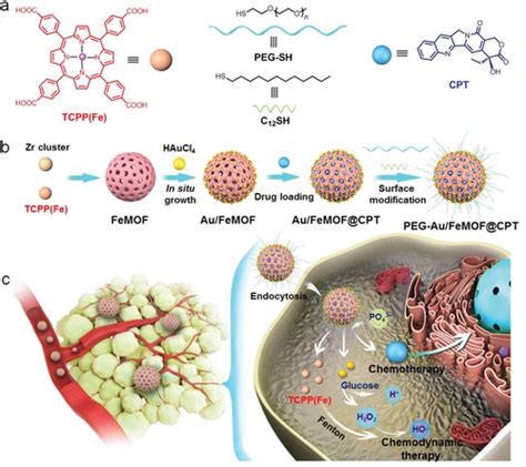 A Nanomedicine Fabricated from Gold Nanoparticles‐Decorated Metal–Organic Framework for Cascade ...